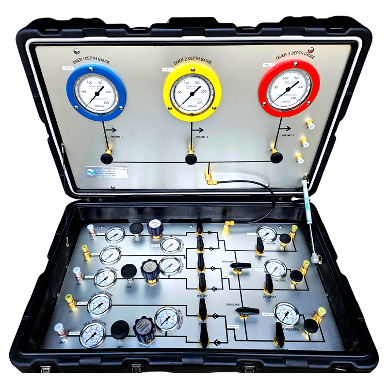 SALT 3 Diver Deluxe HP/LP Air Control & Depth Monitoring