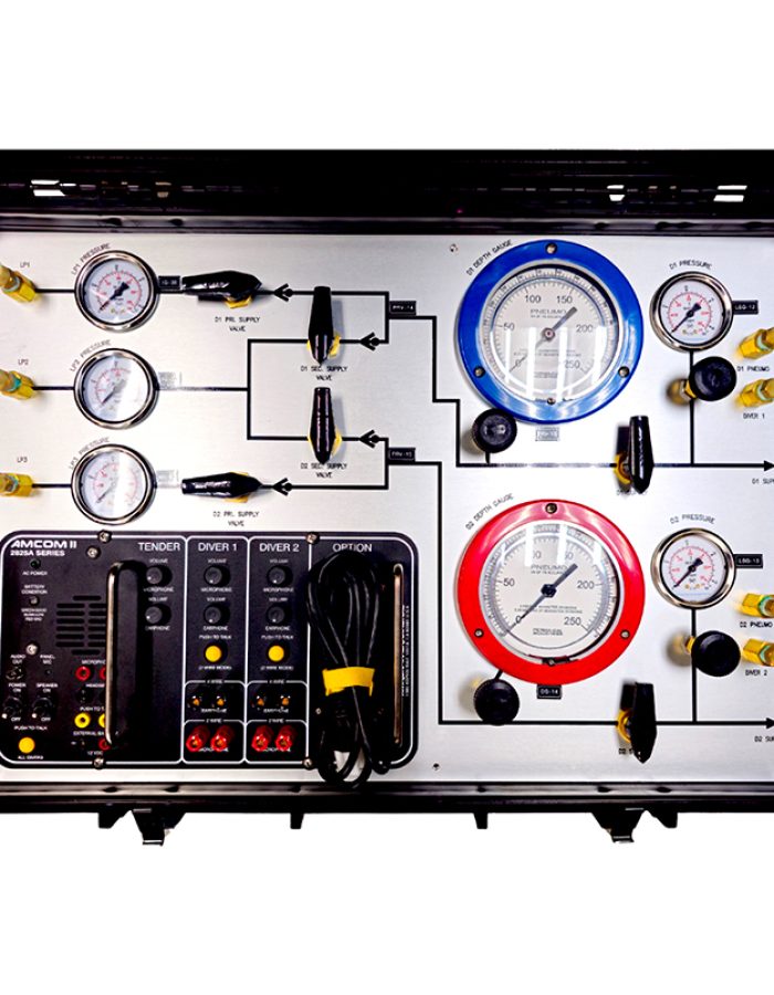 SALT 2 Diver Portable Standard 2HP 1LP Air Panel with Comms